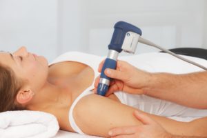 Shoulder Shockwave Treatment with Storz Medical ESWT